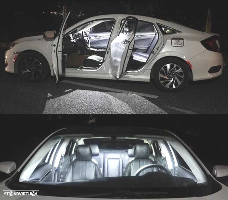 LÂMPADA LED CANBUS MATRÍCULA HABITACULO 36 MM 30 LEDS - 3