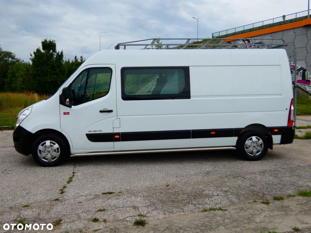 Renault MASTER 2.3DCI BRYGADÓWKA L3 H2 dubelkabina 7 osób - 5