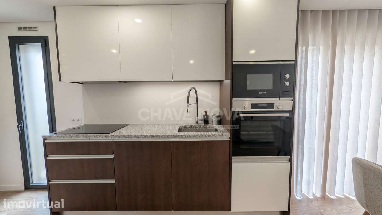 T3 c/ Terraço (77.35m2) e Garagem Box em Mafamude (El Corte Inglés) - Grande imagem: 5/27
