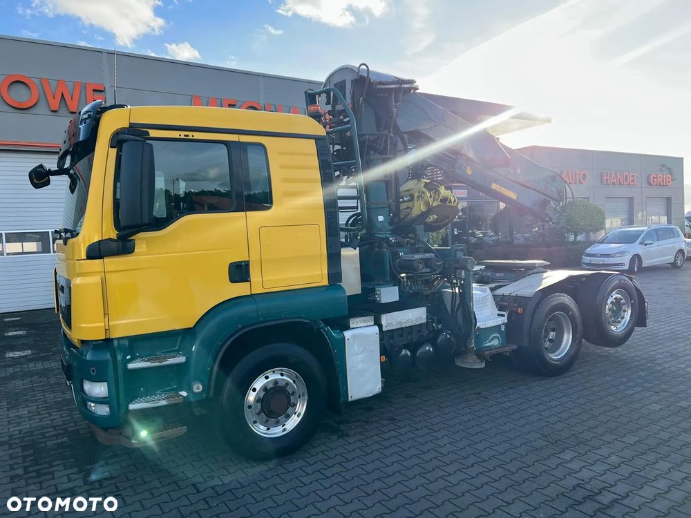 MAN TGS 26.540 6x4/2 4x4 HYDRODRIVE LX CIĄGNIK SIODŁOWY/PRZYCZEPA DO PRZEWOZU DREWNA DŁUŻYCY LOGLIFT F251S83A - 4