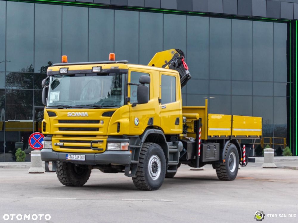 Scania P340 4x4 PALFINGER PK 27002 HDS Żuraw - 8