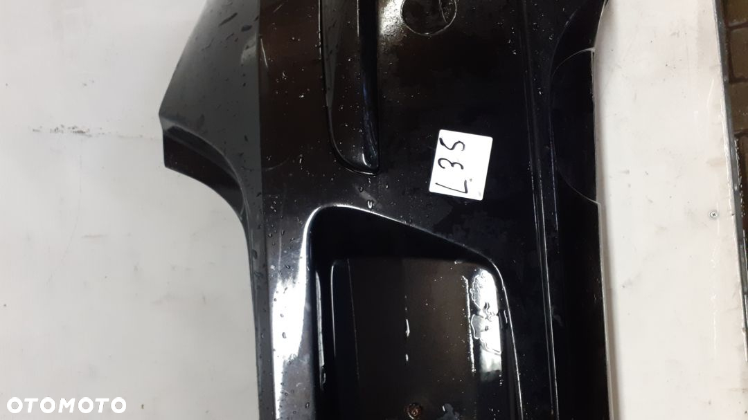 } ZDERZAK TYŁ TYLNY OPEL ASTRA H 3 III Z20R CZARNA DOKŁADKA ! - 2