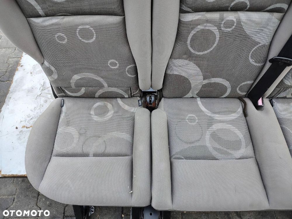 FOTEL FOTELE KANAPA KOMPLET RENAULT KANGOO 2 II - 4