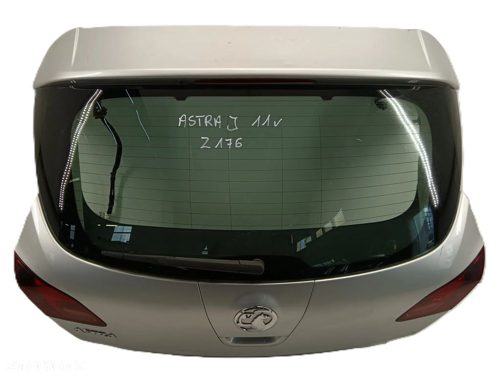 KLAPA BAGAŻNIKA TYLNA OPEL ASTRA J IV 09-13 Z176 - 1