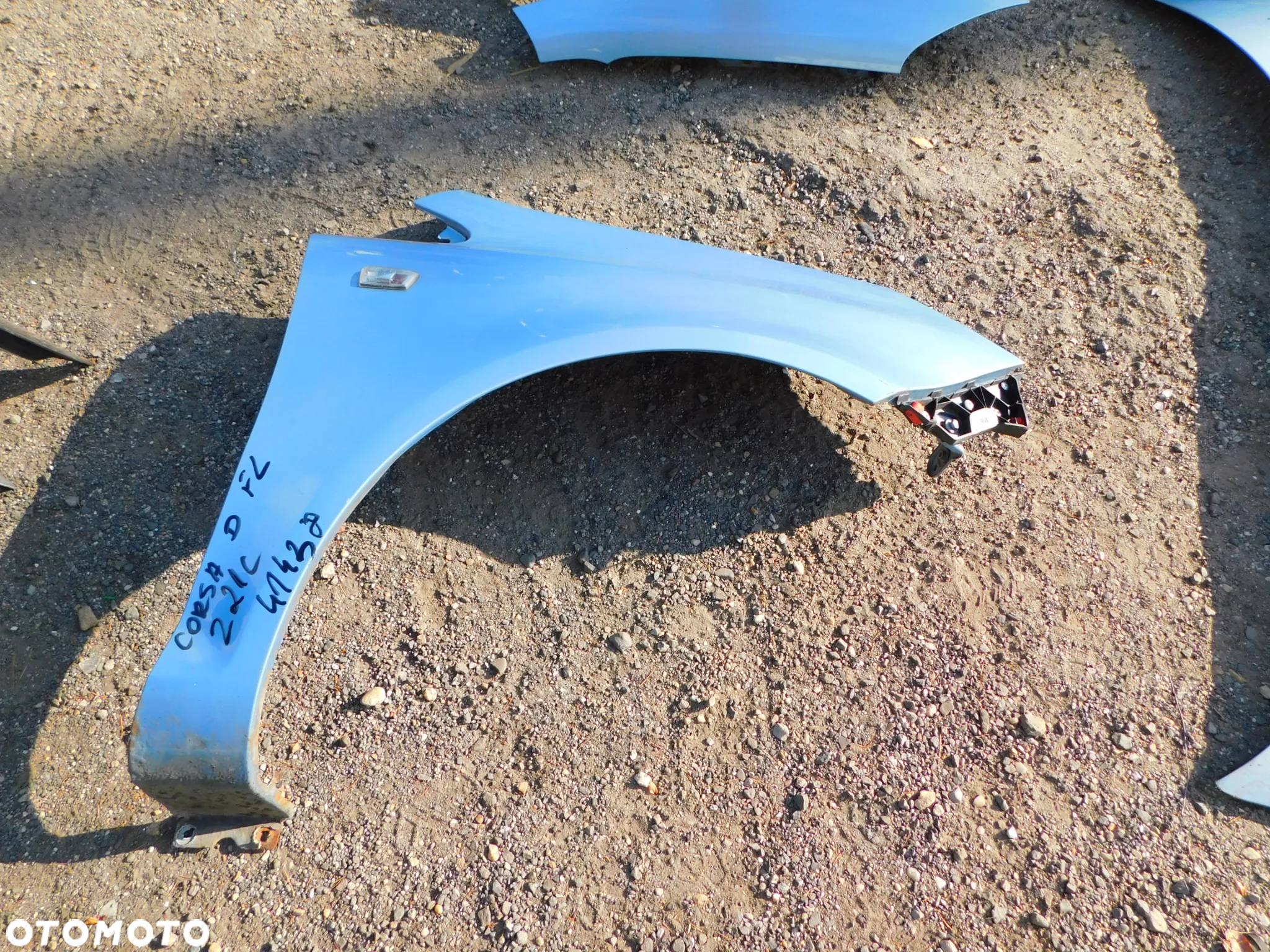 opel corsa D FL błotnik kolor Z21C nr 41438 WYSYŁKA - 4
