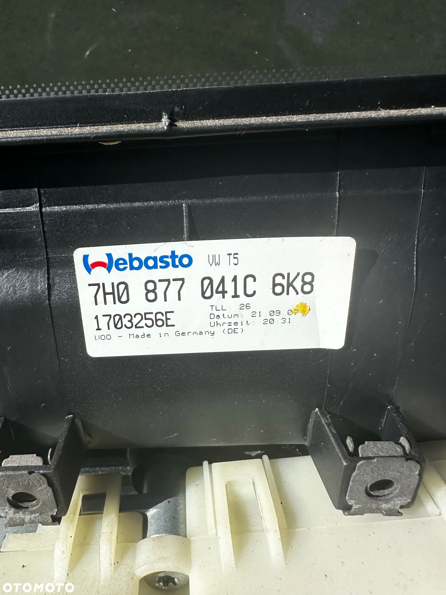 Szyberdach Kompletny VW T5 7H0877041C - 6