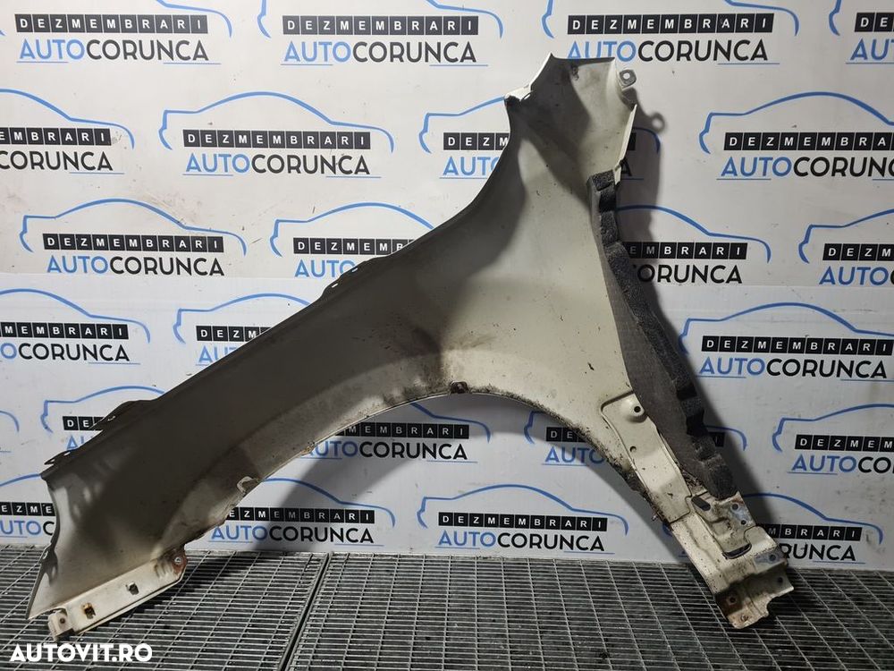 Aripa Dreapta Fata Suzuki Grand Vitara 2006 - 2012 4 Usi ALB (1091) LOVITA ȘI RUGINITA - 5