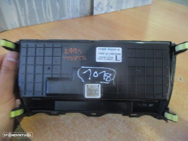 Comando Sofagem 5590002220B TOYOTA AURIS 2008 2.0D4D 126CV 5P CINZA  Sumitomo Electric TOYOTA AURIS 1 PHASE 1 2009 2.0 D4D 126CV 5P AZUL - 2