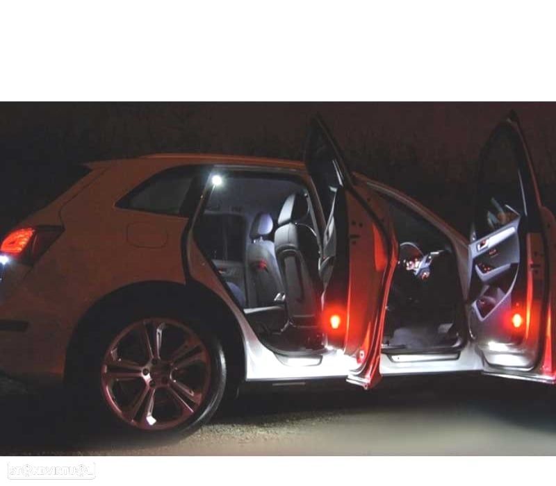 KIT COMPLETO DE 17 LÂMPADAS LED INTERIOR PARA AUDI Q3 QUATTRO 2011- 2015 - 4
