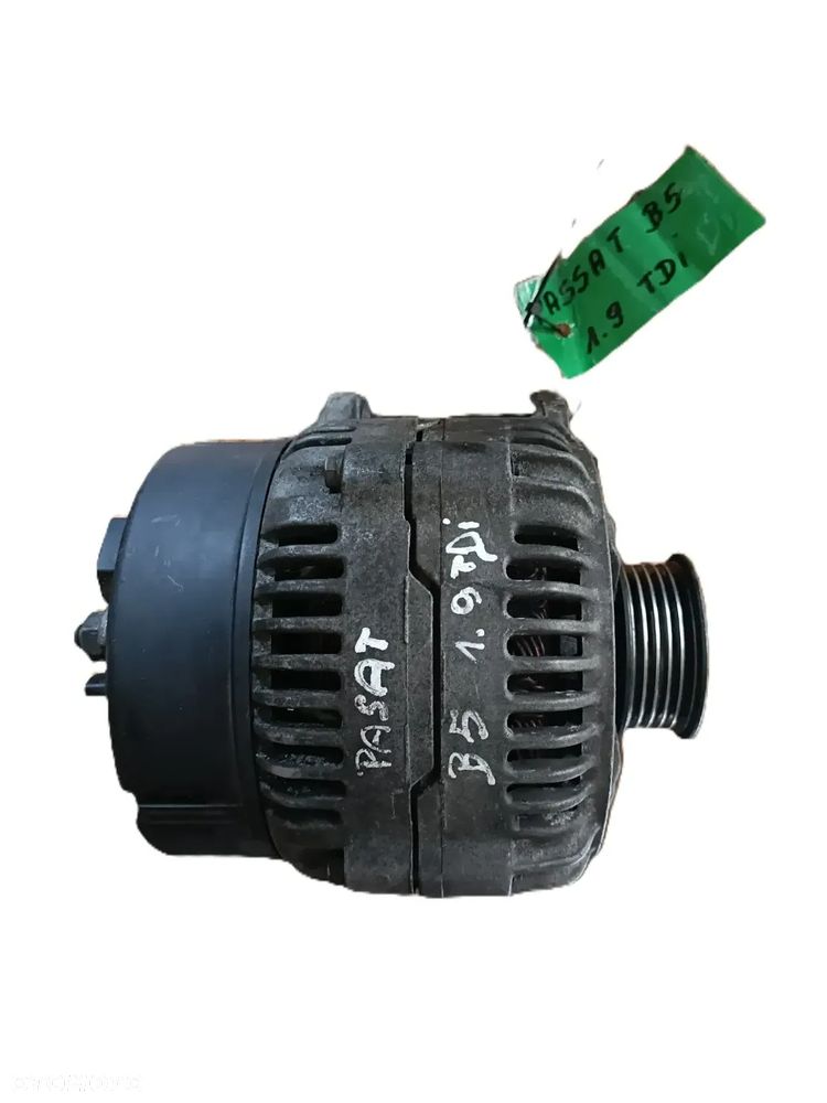 VOLKSWAGEN PASSAT B5 96-05 r. 1,9 TDI ALTERNATOR BOSCH 0123515008 + - 1