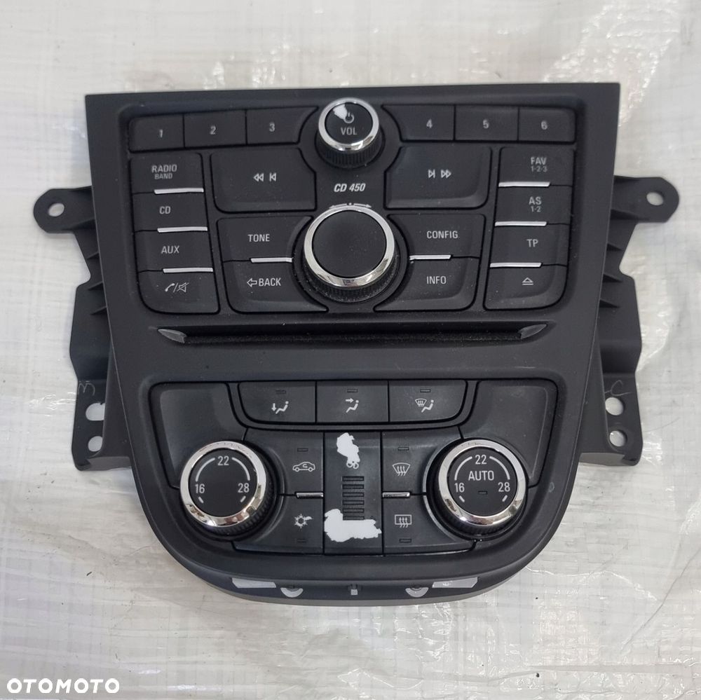 PANEL RADIA OPEL MOKKA 95363963 Panel klimatyzacji 13429880 - 1