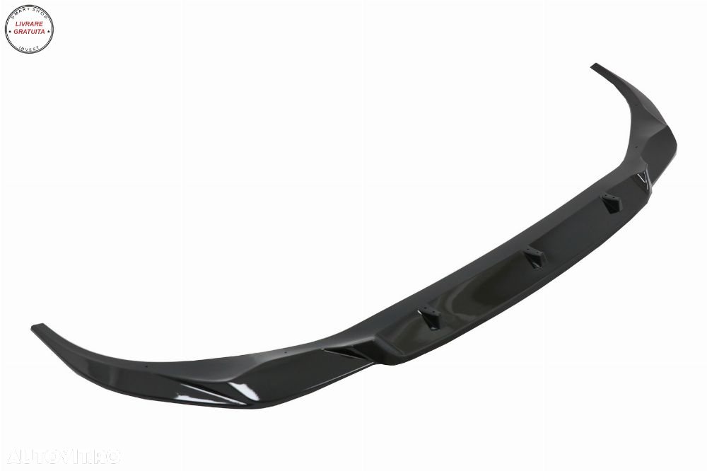 Prelungire Bara Fata Negru Lucios BMW 7 Series G11 G12 LCI M Sport (02.2019-) Negr- livrare gratuita - 6