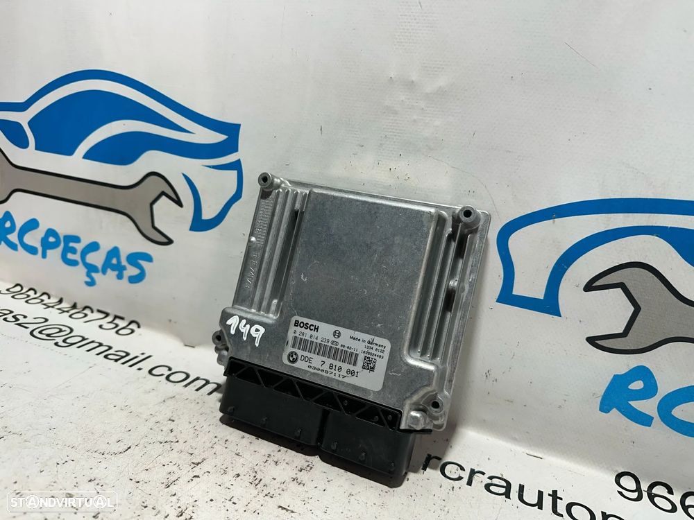 .Centralina Original Motor Bosch BMW 2.0 N47 N47D20 118d 318d 16v 143cv 7 810 001 / 0 281 014 239 - 5