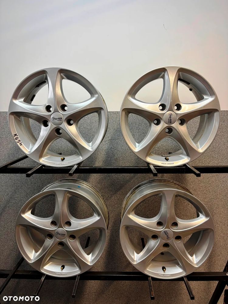 4 FELGI ALU. HONDA CIVIC,ACCORD,MAZDA 3,5,6,KIA CEED,HYUNDAI i30 16''  7J ET45  CMS 731 JF - 1