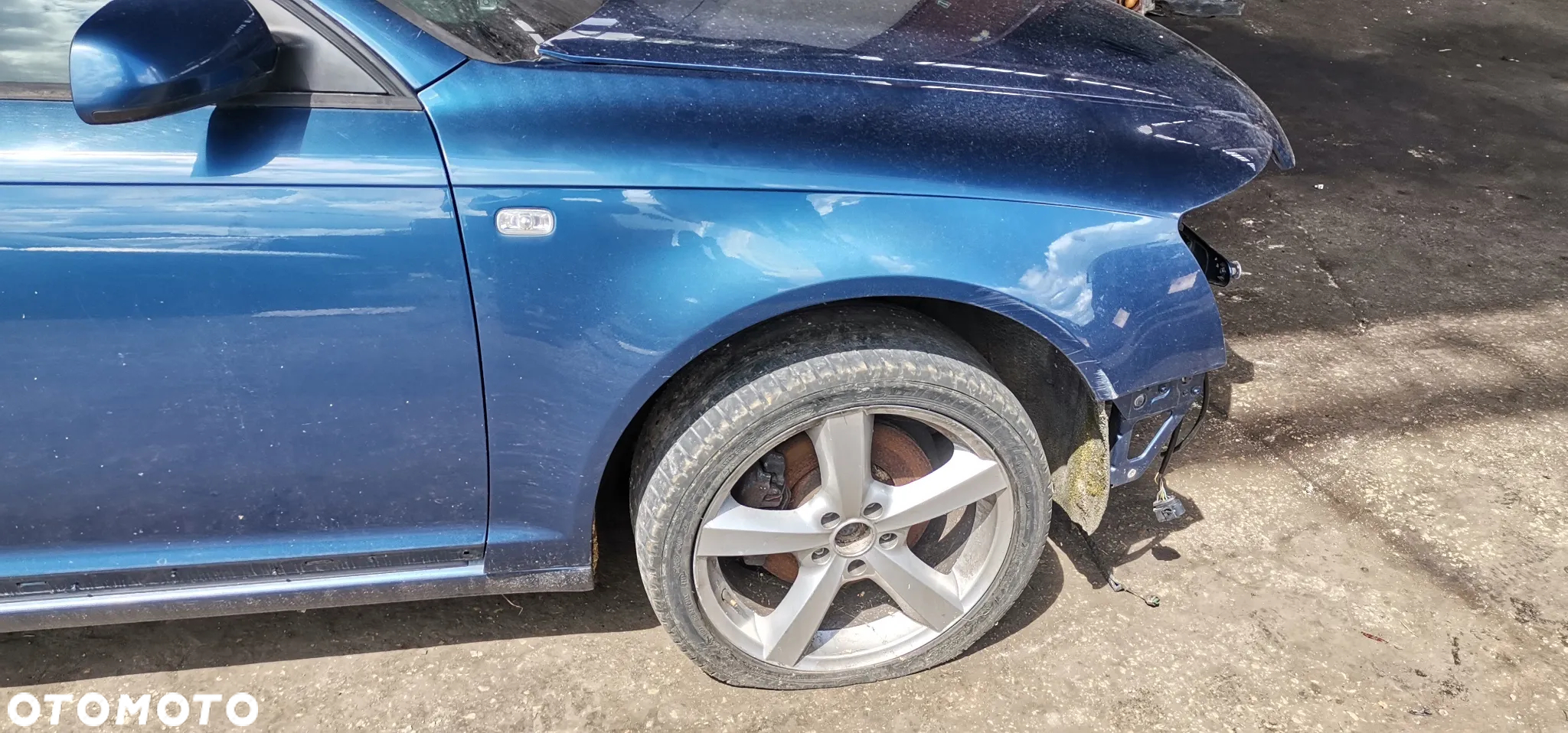DRZWI PRAWY LEWY PRZOD TYL AUDI A6 C6 A6C6 LZ5B BEZ MALOWANIA - 3