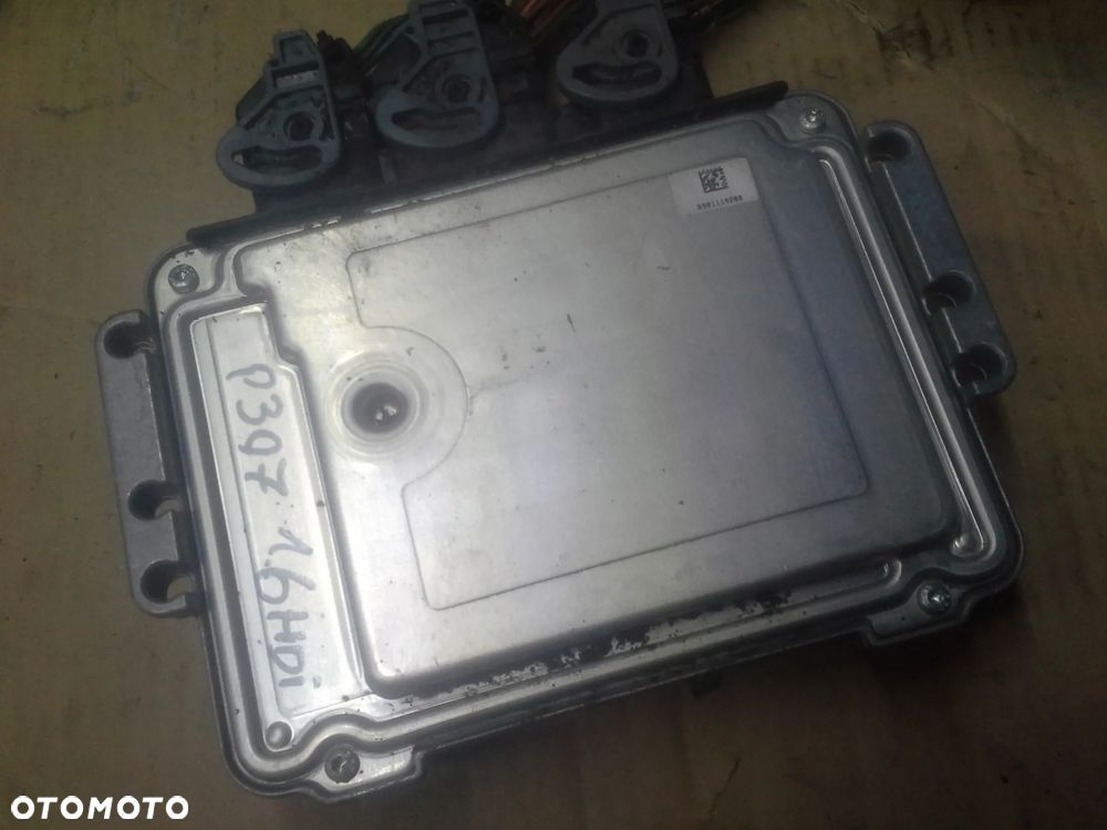 Peugeot 307 FL 1.6HDi 90KM 9HX zestaw startowy komputer 0281011863 stacyjka imoo bsi - 4