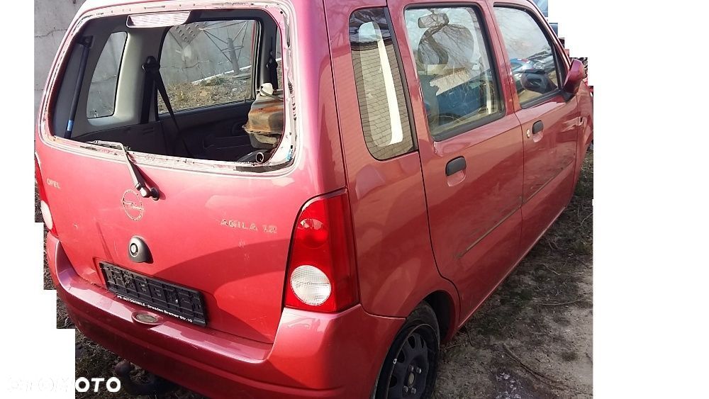 Na części Opel Agila Z586 Z384 Silnik Skrzynia Maska Zderzak Drzwi Klapa Szyba - 1