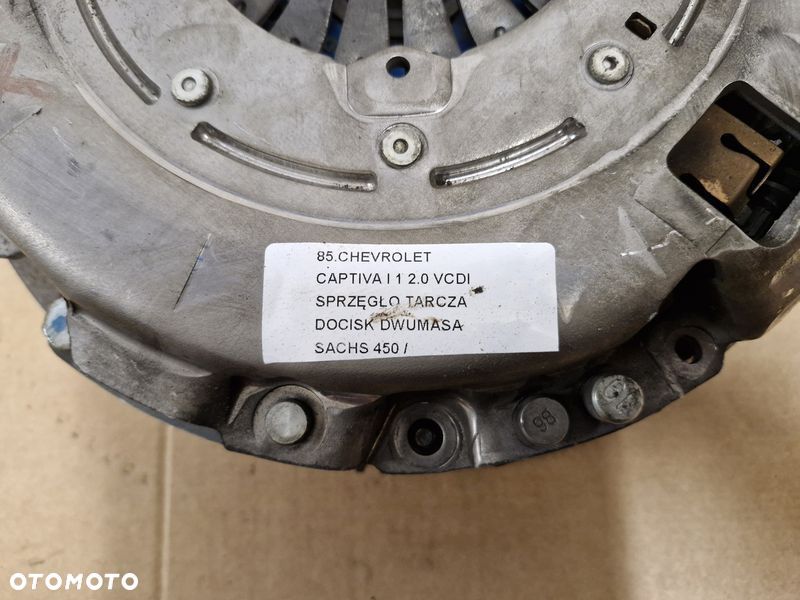 chevrolet captiva 1 i 2.2 vcdi cdti sprzęgło dwumasowe koło tarcza docisk sachs - 3