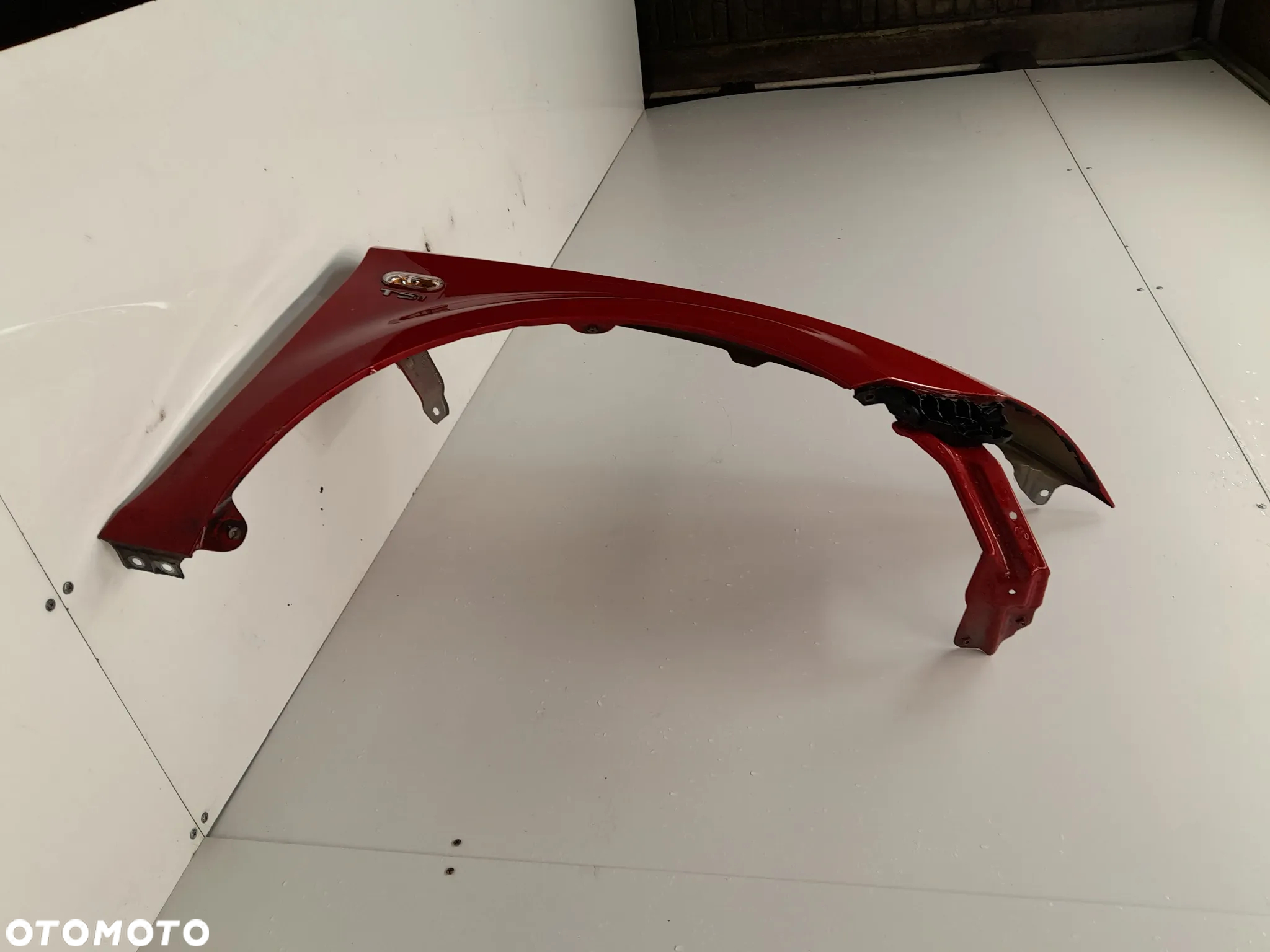 BŁOTNIK PRZÓD PRZEDNI PRAWY SEAT TOLEDO III ALTEA LS3H CZERWONY - 3