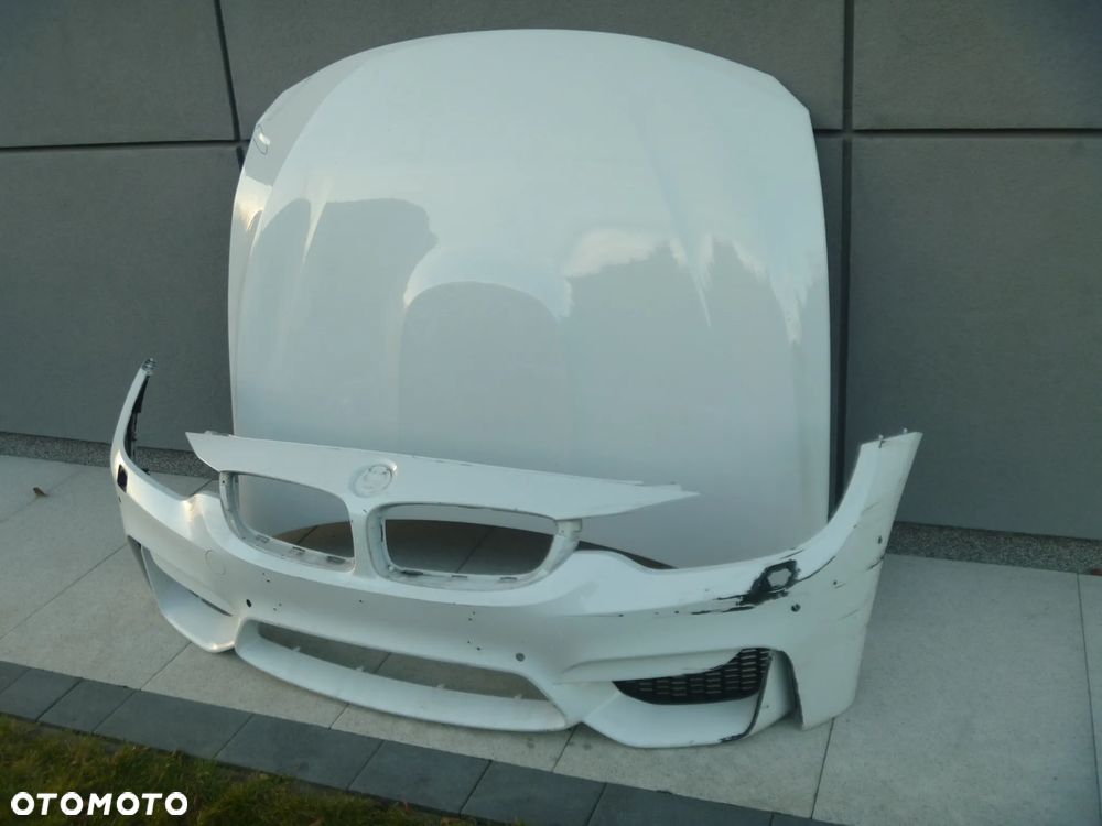 BMW 3 F80 F82 M3 M4 MASKA SILNIKA ŁADNA ORYGINAŁ - 2