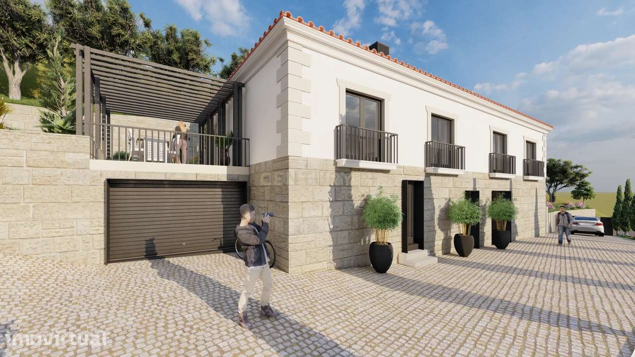 Belíssima “Quinta da Azenha” com projeto aprovada para remodelação em - Grande imagem: 3/60