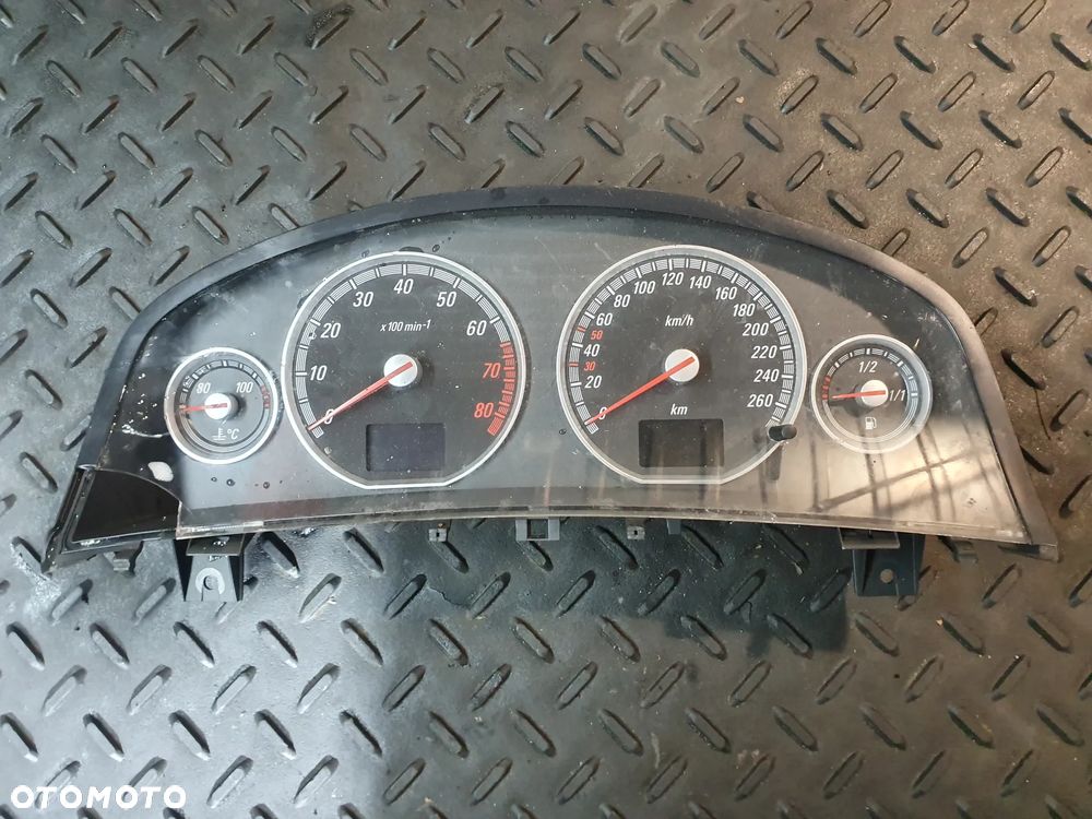OPEL VECTRA 3 III C SIGNUM 3.2 V6 GTS LICZNIK ZEGARY PRĘDKOŚCIOMIERZ 13140917SQ - 1