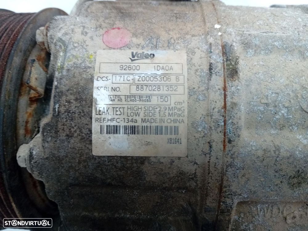 Compressor AC NISSAN X-Trail (T30) - 5