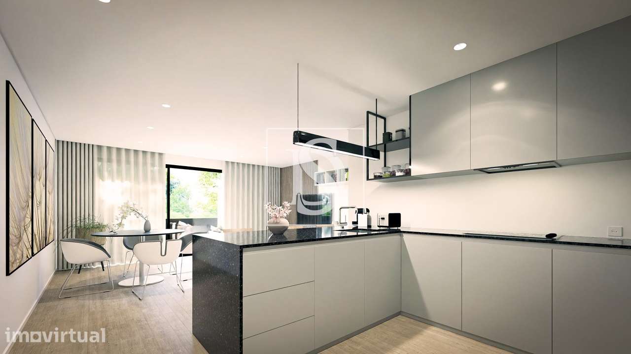 Apartamento T2, Novo, em Geme, Vila Verde - Grande imagem: 3/12