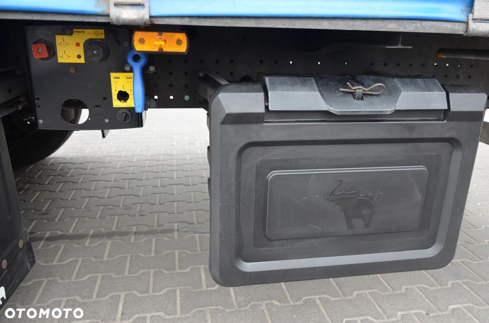 Schmitz Cargobull VARIOS / 2 POZIOMY JAZDY / OŚ PODNOSZONA / DACH POD. / KOSZ PALETOWY / CODE XL / OCYNK / 7390 - 7