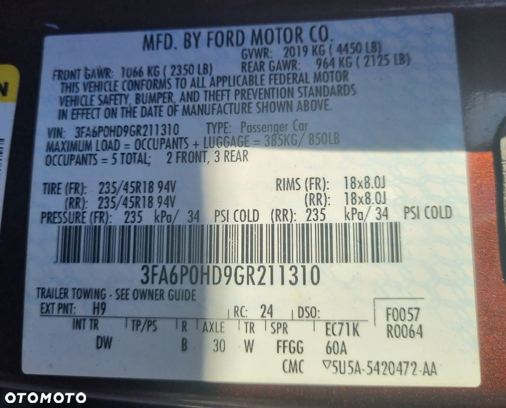 Ford Fusion - 13