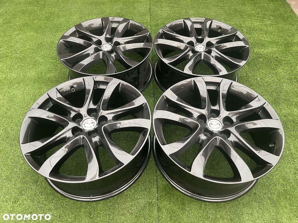 KOMPLET FELG FELGI ALU MAZDA CX-3 CX-5 CX30 CX60 19 ET45 ORYGINALNE - 4