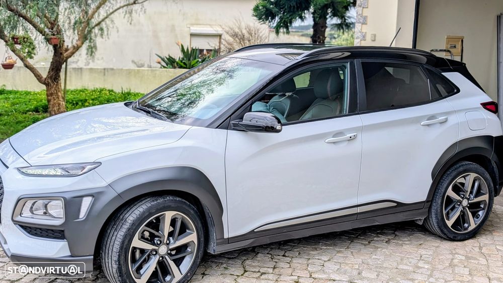 Hyundai Kauai 1.0 T-GDi Pele/Tecido Vermelho - 17