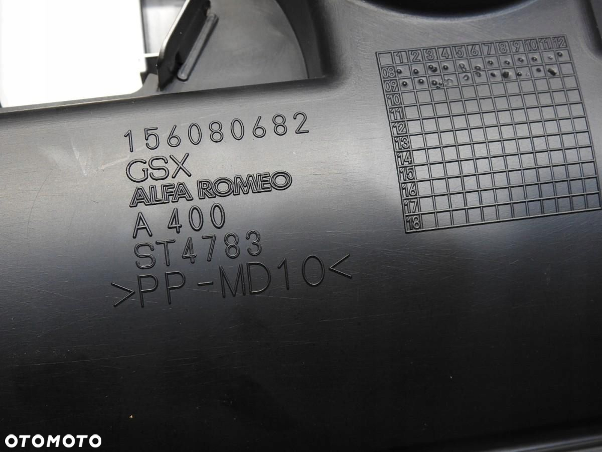TUNEL ŚRODKOWY ALFA ROMEO MITO 156080682 - 5