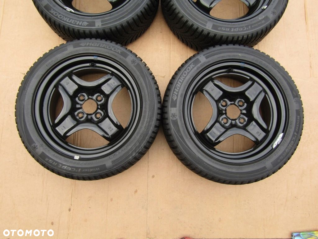 4x Felgi Koła 15 Opel Karl Agila B 4x100 ET50 185/55 zimowe  czujniki TPMS - 4