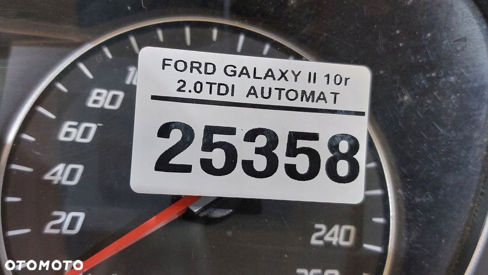 licznik zegar ford galaxy s-max mk1 mondeo mk4 2.0 tdci 10r bs7t-10849-vd - 6