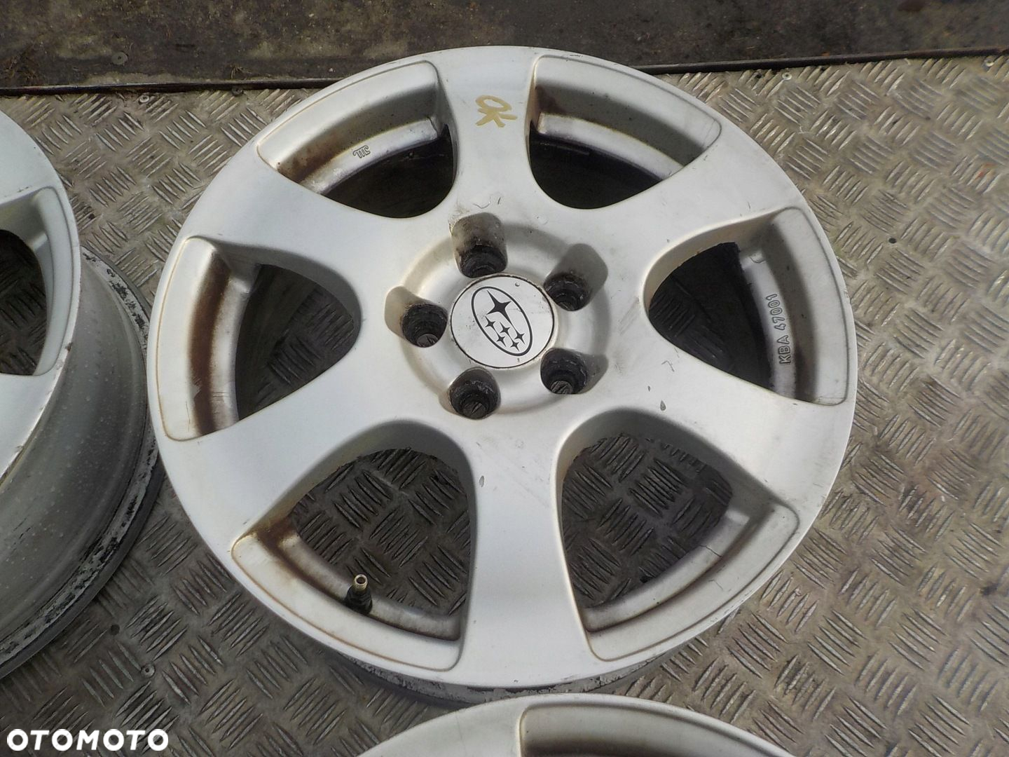 SUBARU FORESTER II SG FELGI ALUMINIOWE R16 5x100 KBA 47001 - 7