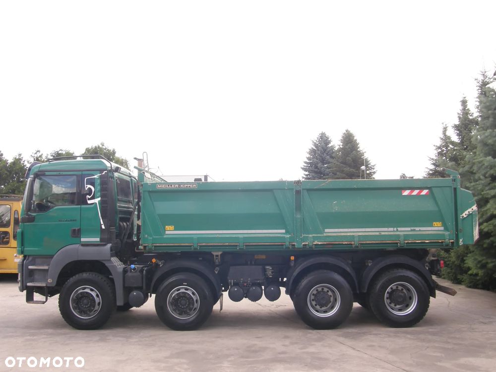 MAN TGS 35.440 8x4 2013rok manual wywrotka Meiller-Kipper z Niemiec - 34