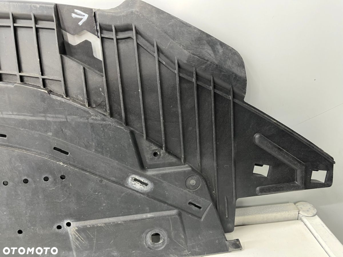 Osłona pod zderzak Audi A6 C7 Lift płyta dolna 14-18r. oryginalna 4g0890432f 4g0807611e - 9