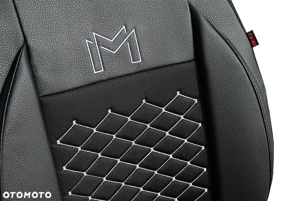 MATA POKROWIEC NA FOTEL ERGONOMICZNA PROFILOWANA EKOSKÓRA UNIWERSALNA MOTIV - 8