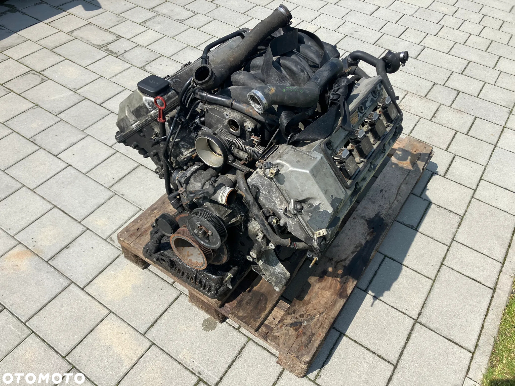 SILNIK BMW E32 E34 E38 M60B30 3.0 V8 SŁUPEK GOŁY M60 - 2