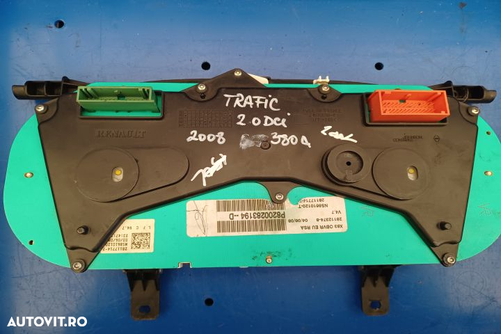 Ceasuri bord 281123748 281177147 Renault Trafic 2 [facelift] [2006 - - 2
