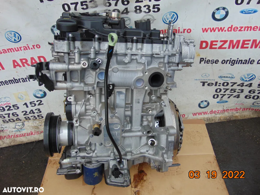 Motor peugeot 1.2 HN05 2008 208 3008 308 Citroen c3 C4 Cactus DS Corsa F Crossland opel 1.2 - 4