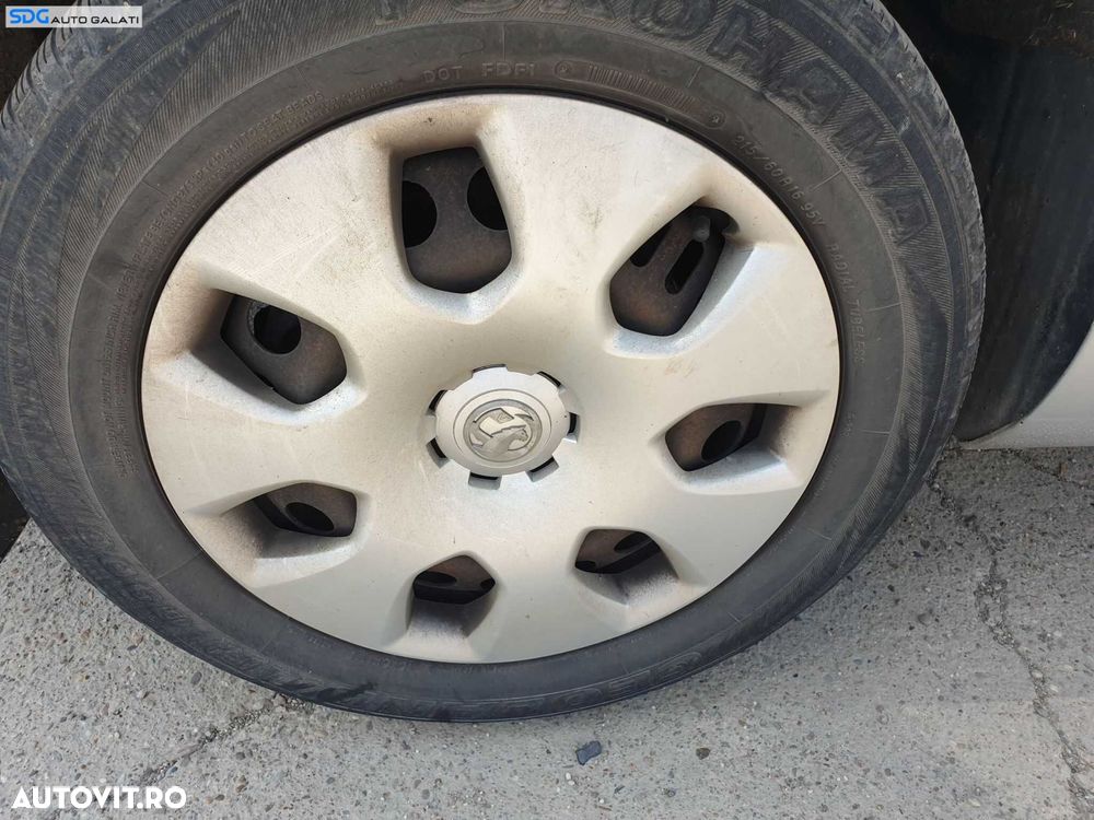 Set 4 Jante Roti Tabla cu Capace 215 60 17 R16 Opel Astra J 2009 - 2015 Cod sdgjtccbaj16 - 3