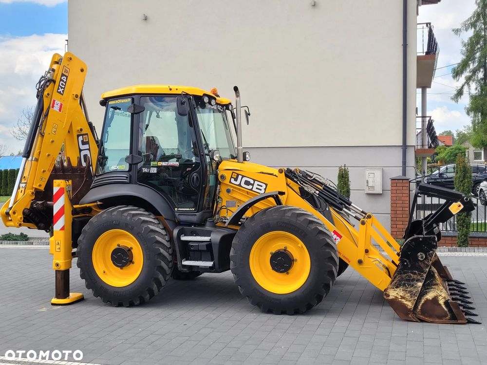 JCB 4CX / dżojstik / 4400h / bogate wyposażenie / sprowadzona / - 2
