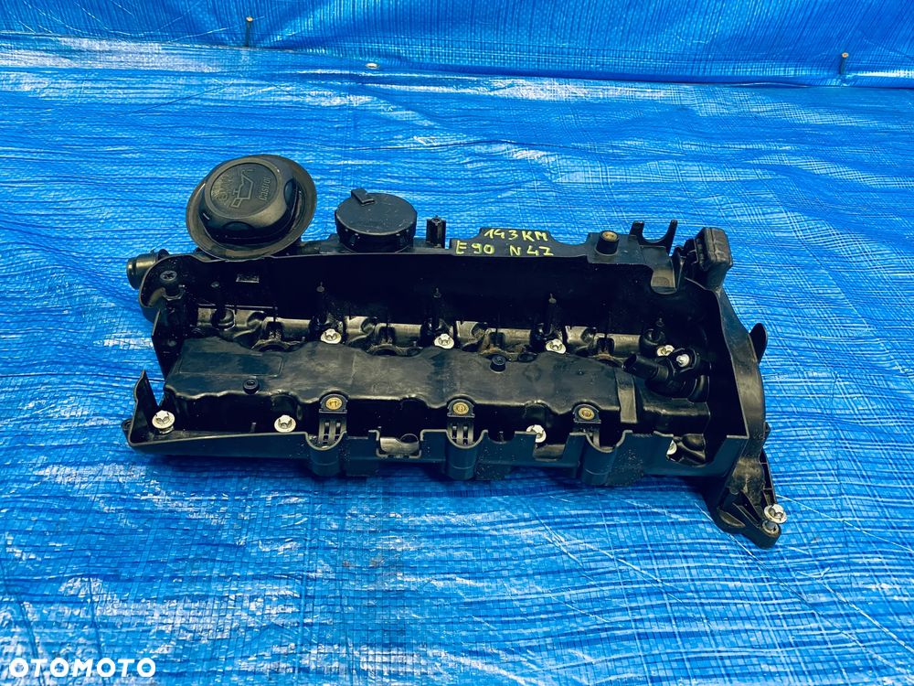 POKRYWA ZAWORÓW DEKIEL N47 2.0D BMW E60 E61 E81 E82 E83 E84 E87 E90 E91 ; 7797613 ORYGINAŁ - 2