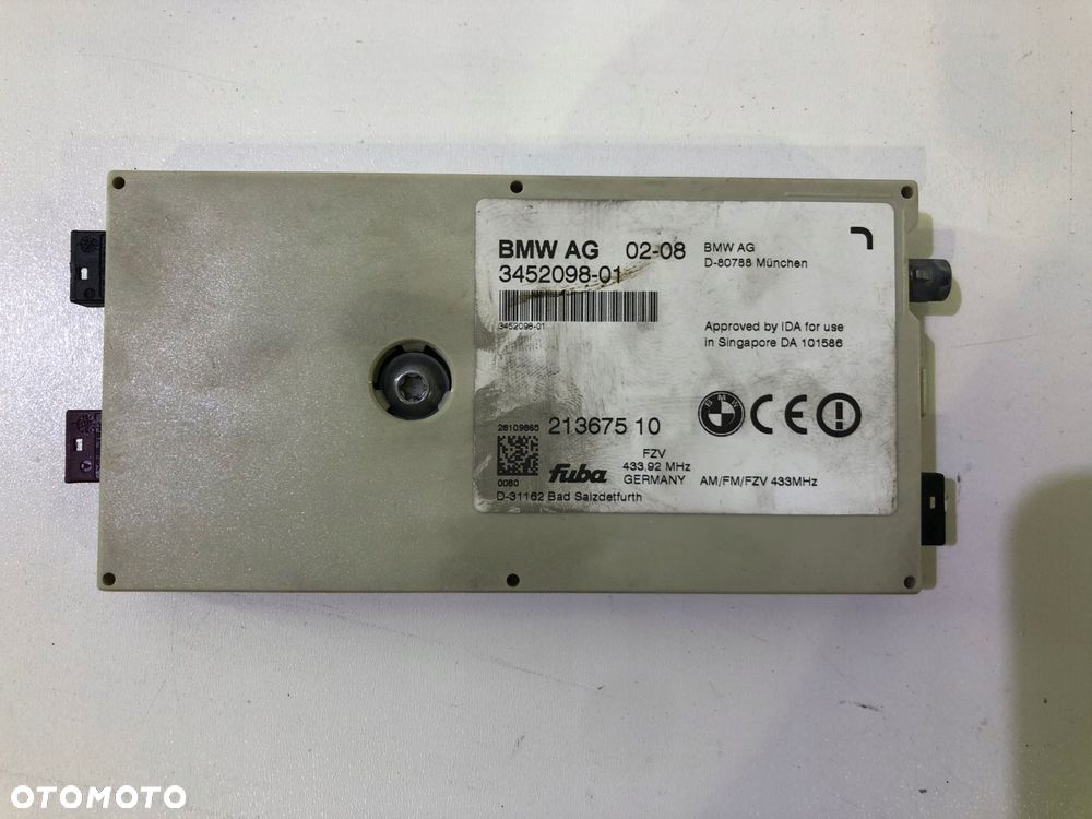 BMW E83 WZMACNIACZ ANTENY 3452098 - 1