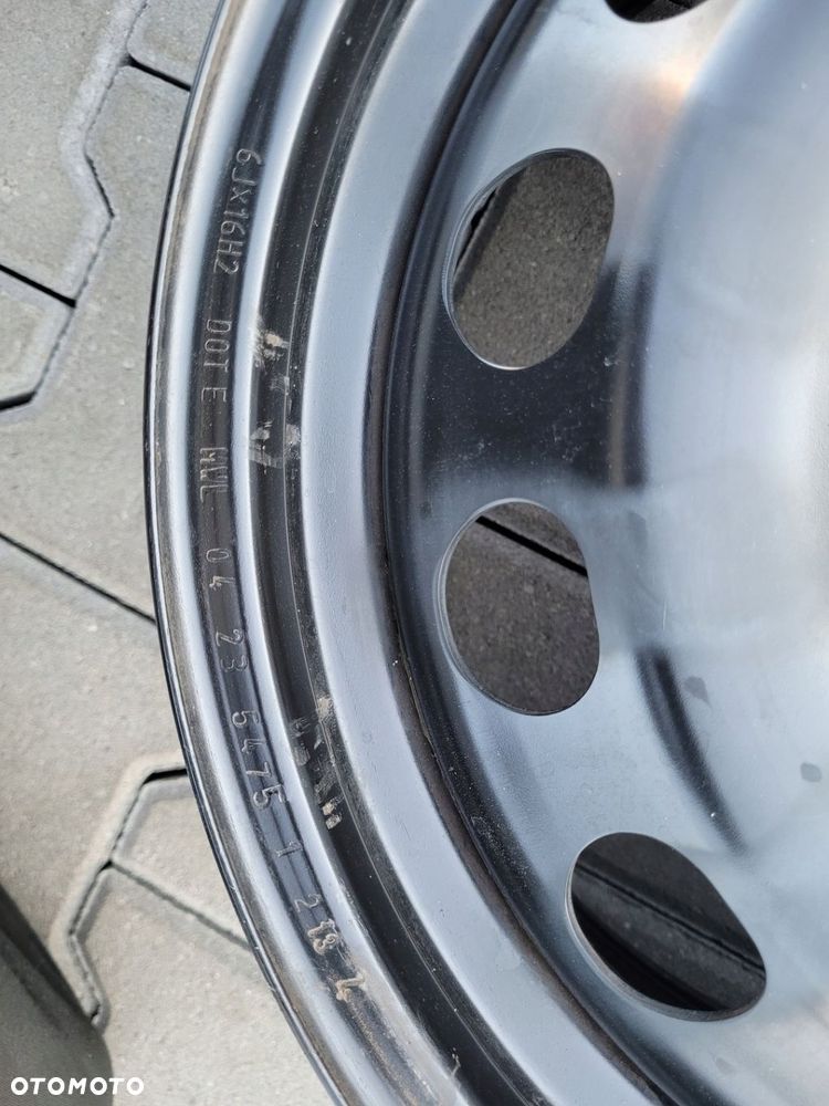 FELGI STALOWE 16 Volkswagen POLO VI, SCALA 6.0" x 16" 5x100 ET 40 - 8