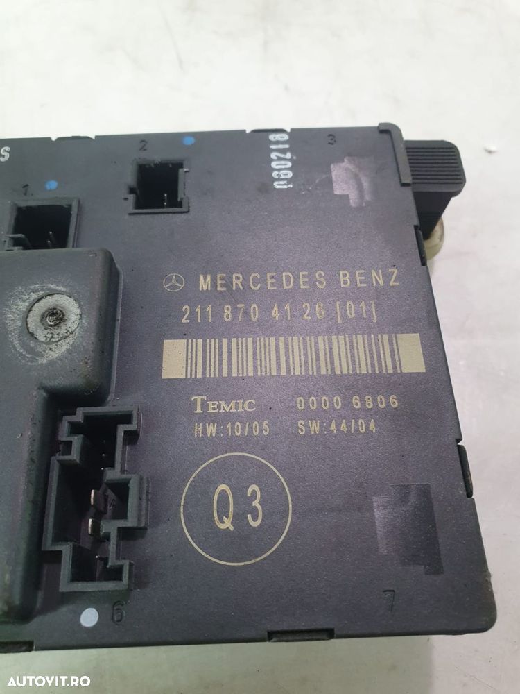 Modul usa dreapta spate 2118704126 Mercedes-Benz E-Class W211 [faceli - 2