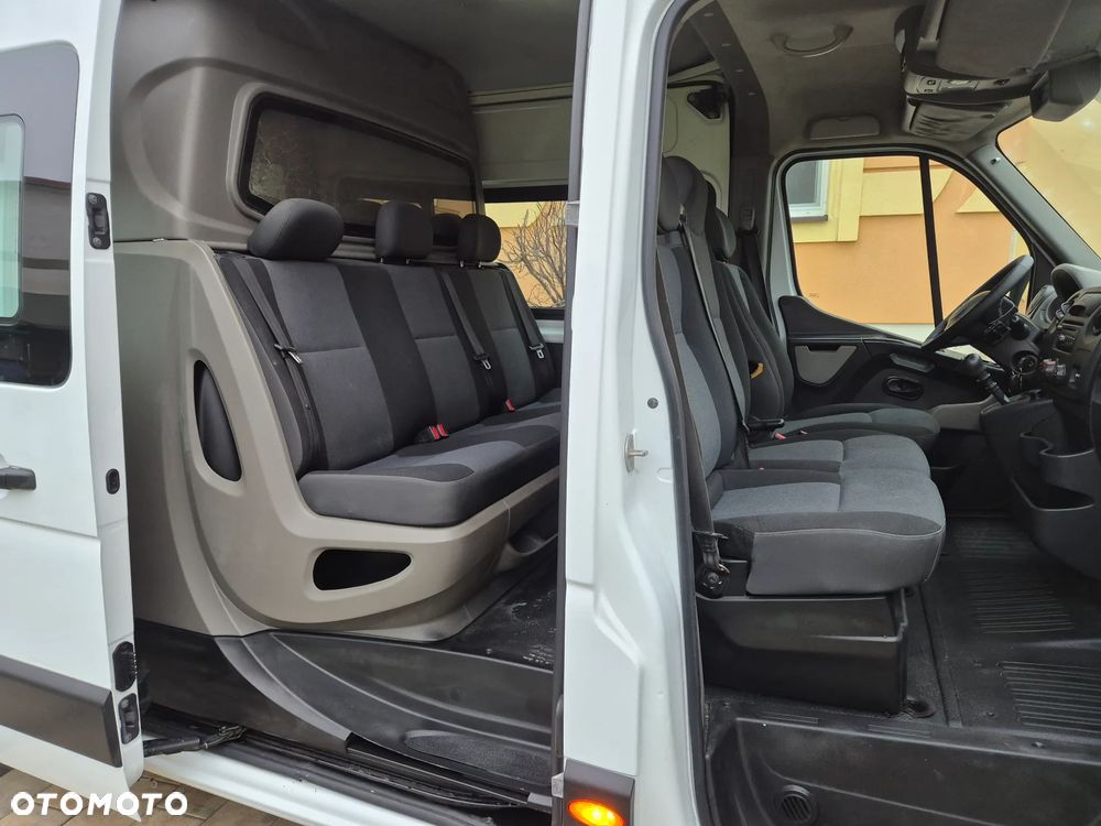 Renault MASTER MOVANO L4H2 2.3 150KM BRYGADÓWKA 6 OSÓB KLIMA SPROWADZONY - 18