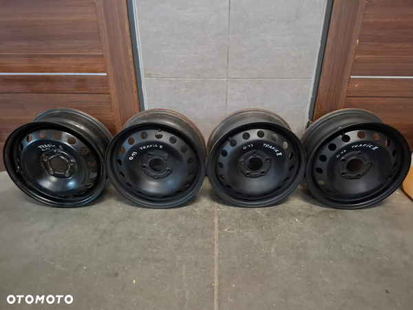 Felga stalowa Renault Trafic II 2013 rok 16 cali ET50 5x118 nr 8200570328
